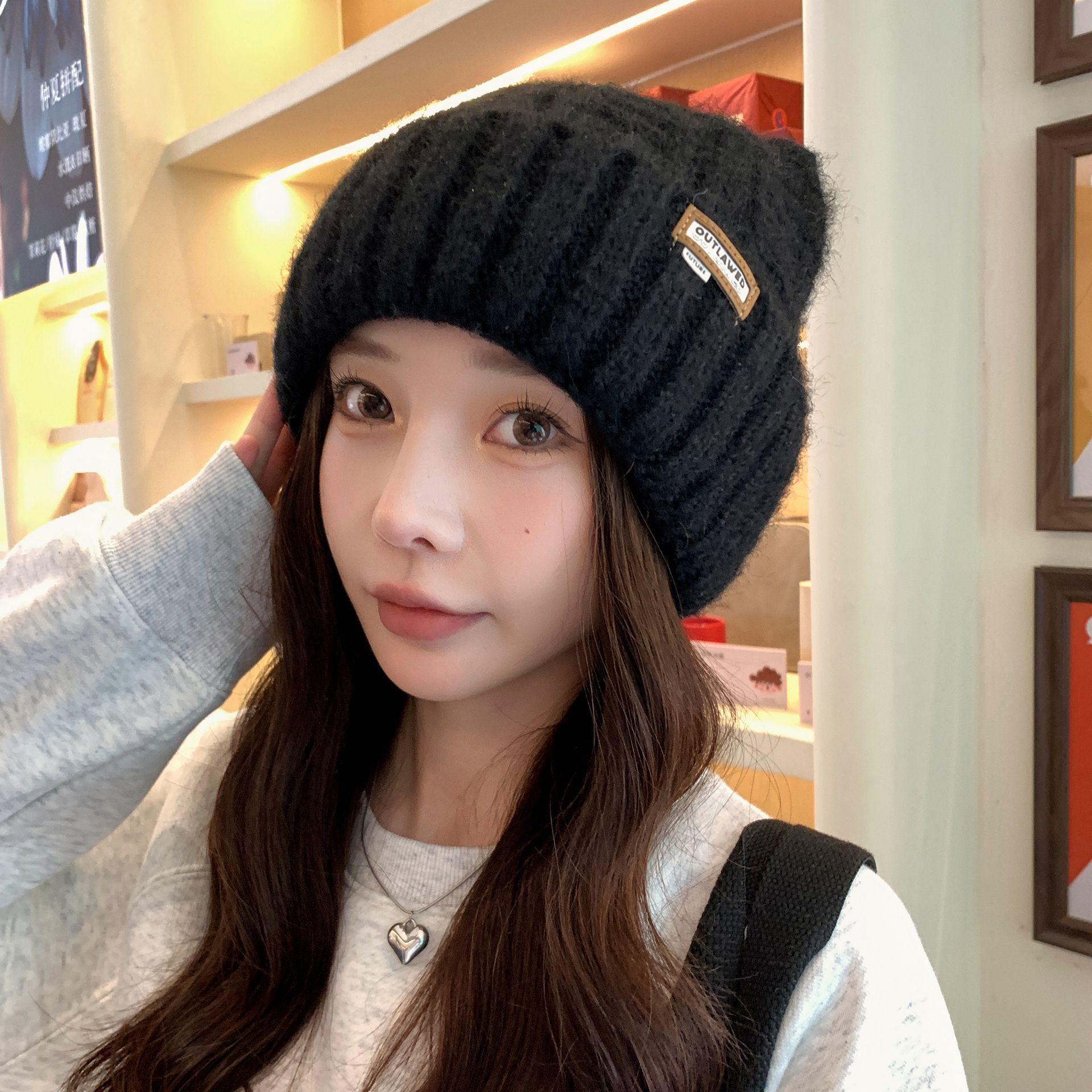 Женская шапка Шапка с кошачьими ушками Вязаная шапка Осень Зима Шапка-бини, Милая бирка с надписью, Теплый студенческий стиль One Size чёрный
Женская шапка Шапка с кошачьими ушками Вязаная шапка Осень Зима Шапка-бини, Милая бирка с надписью, Теплый студенческий стиль One Size чёрный