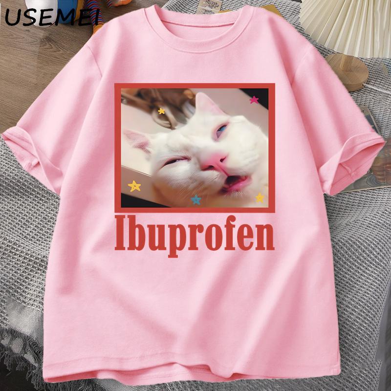 Ibuprofen Cat Meme Tshirt Funny Cat Graphic Tee Cute Cat Lover Cotton T-Shirt Casual Funny T Shirts Unisex Oversized Tops Tee XXL рожевий
Ibuprofen Cat Meme Tshirt Funny Cat Graphic Tee Cute Cat Lover Cotton T-Shirt Casual Funny T Shirts Unisex Oversized Tops Tee XXL рожевий