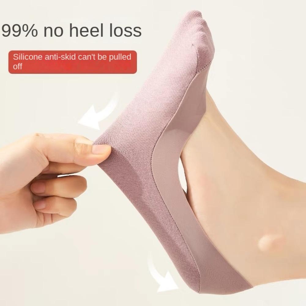 Fashion Thin Silicone Shallow Mouth Ice Silk Seamless Women s Socks Boat Socks Invisible Socks
Fashion Thin Silicone Shallow Mouth Ice Silk Seamless Women s Socks Boat Socks Invisible Socks