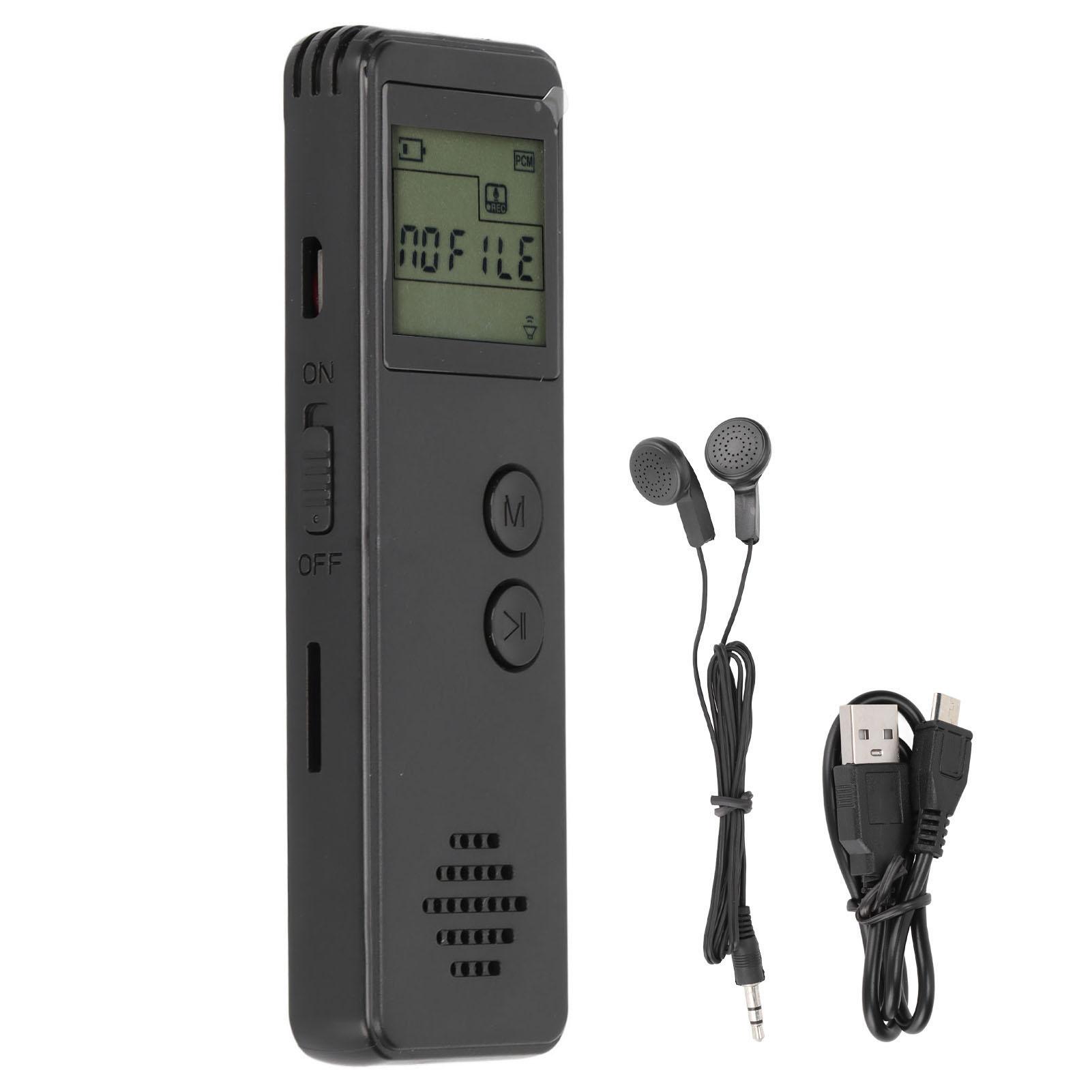 299 Digital Voice Recorder One Touch Voice Activated Recorder with Playback for Lectures Meetings
299 Digital Voice Recorder One Touch Voice Activated Recorder with Playback for Lectures Meetings