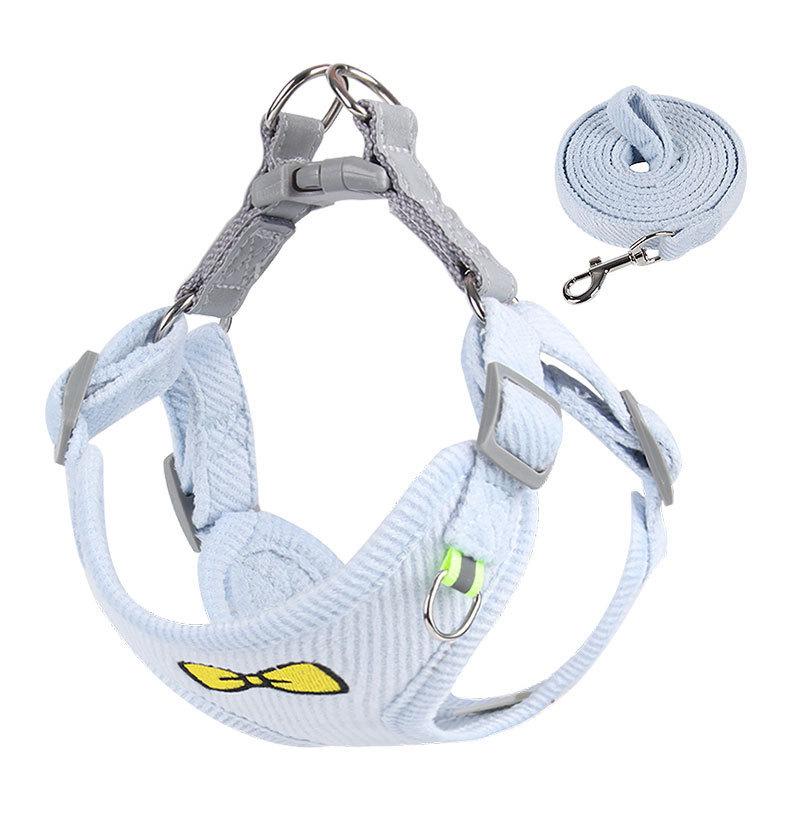 Pet Harness For Small Dogs Breathable Chest Vest With Adjustable Leash For Walking And Training S синий
Pet Harness For Small Dogs Breathable Chest Vest With Adjustable Leash For Walking And Training S синий