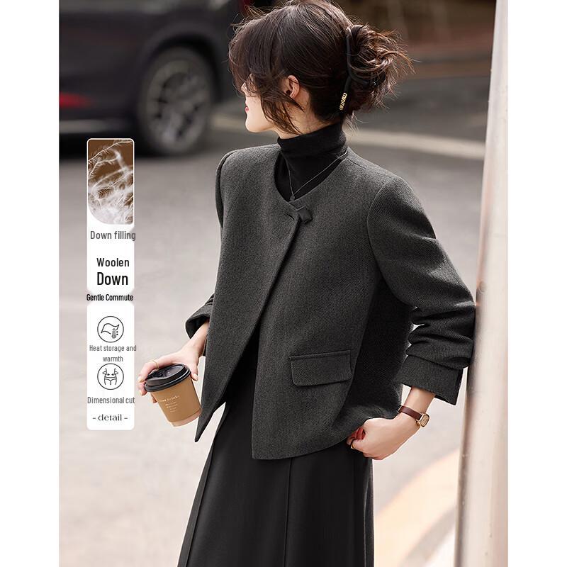 Женский элегантный короткий пуховик Si Shui Nian Hua M
Женский элегантный короткий пуховик Si Shui Nian Hua M