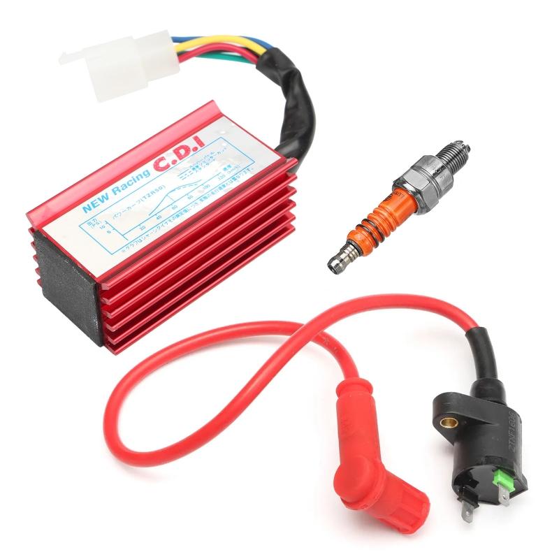 5 Pin Racing CDI For CRF50 50cc 110cc 125cc 140cc 150cc 160cc SSR YCF IMR ATV Quad Go Kart Pit Dirt Bike+5 Pin AC CDI Box+Spark
5 Pin Racing CDI For CRF50 50cc 110cc 125cc 140cc 150cc 160cc SSR YCF IMR ATV Quad Go Kart Pit Dirt Bike+5 Pin AC CDI Box+Spark