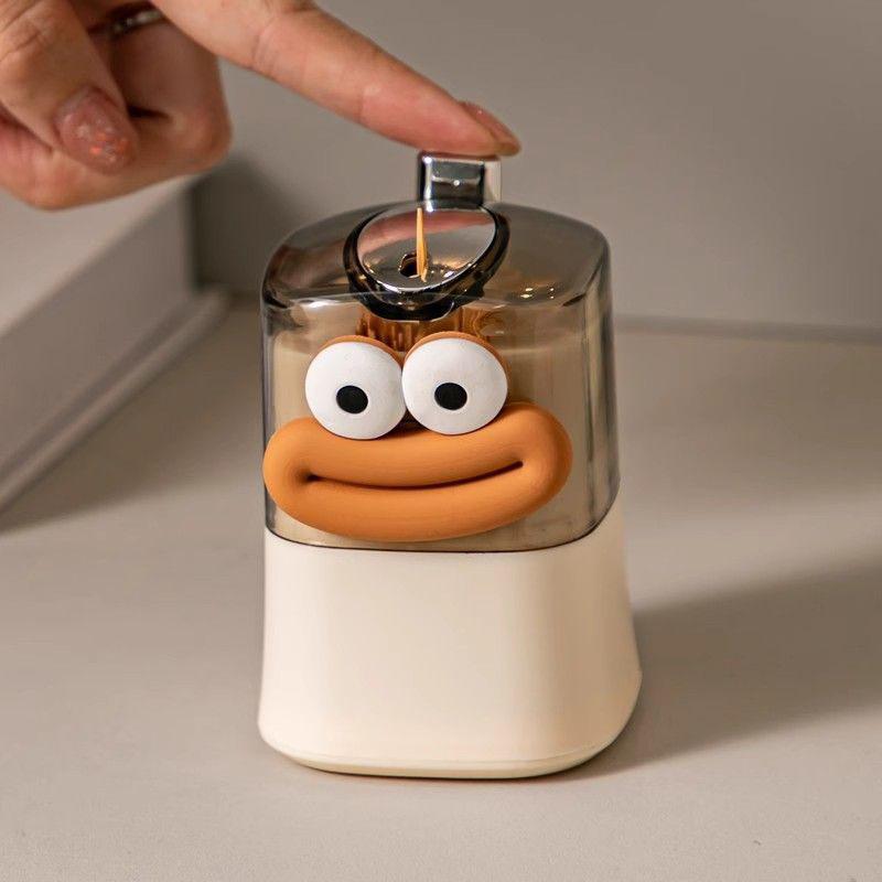 Toothpick Holder Automatically Pops Up Toothpick Box Restaurant Home Storage Toothpick Box Funny Creative Toothpick Dispenser
Toothpick Holder Automatically Pops Up Toothpick Box Restaurant Home Storage Toothpick Box Funny Creative Toothpick Dispenser