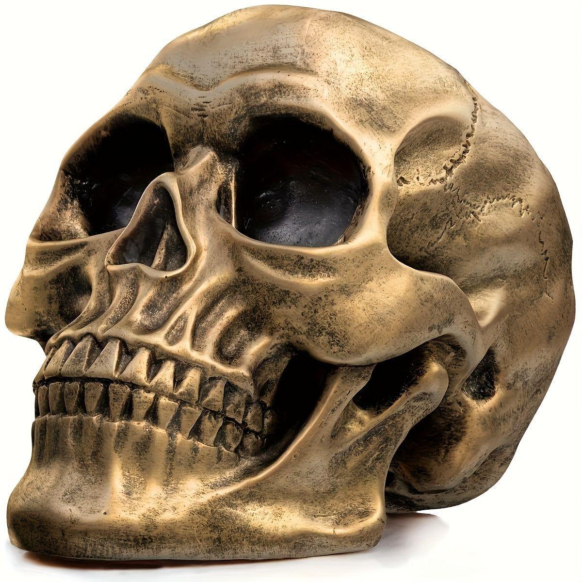1pc Halloween Skull Crafts Skull Ornaments Office Resin Decorative Crafts Ornaments
1pc Halloween Skull Crafts Skull Ornaments Office Resin Decorative Crafts Ornaments