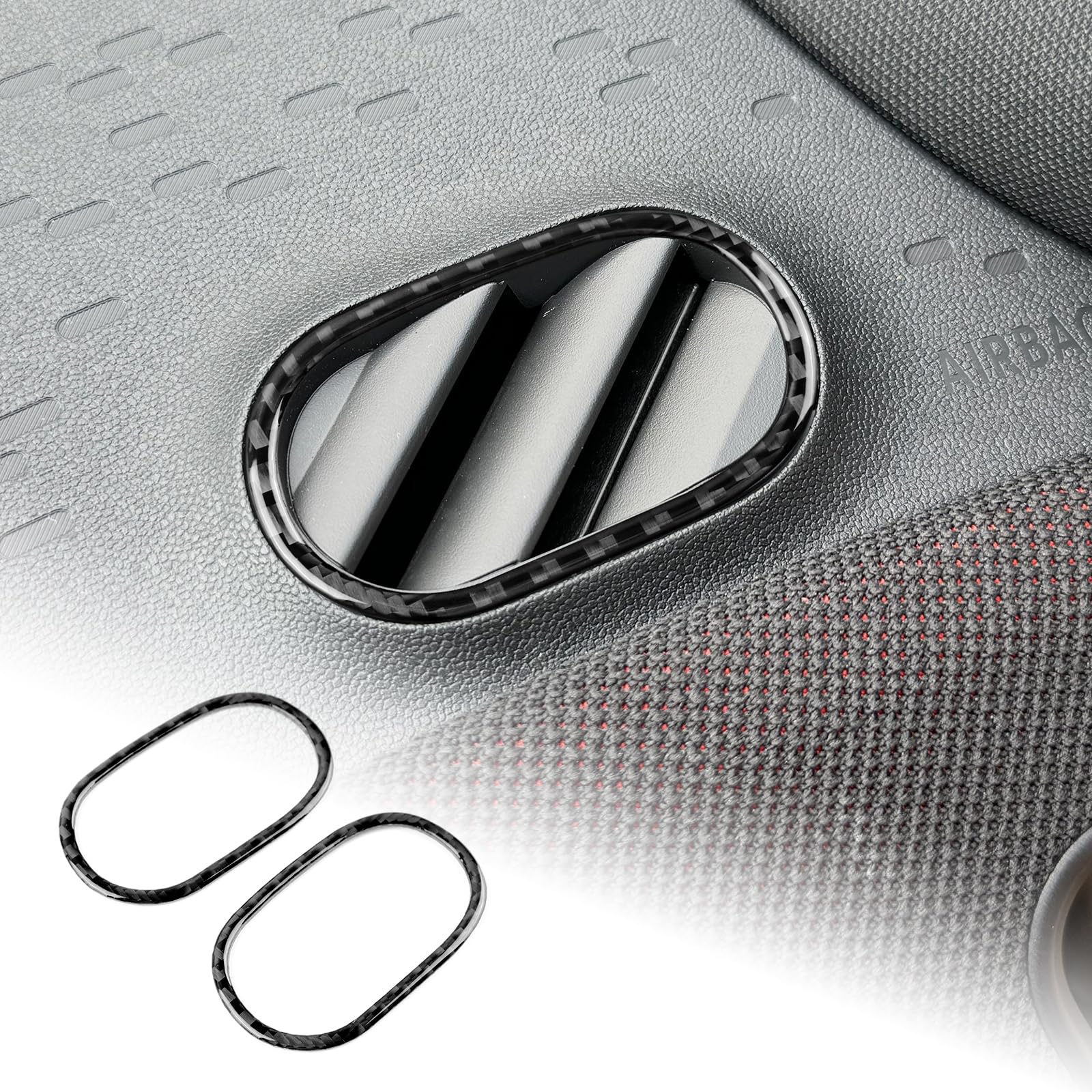 AIRSPEED Carbon Fiber Interior Dashboard Side Air Vent Sticker for Mini Countryman U25 Customizable Interior Garnish for the Stylish and Tape Included чёрный
AIRSPEED Carbon Fiber Interior Dashboard Side Air Vent Sticker for Mini Countryman U25 Customizable Interior Garnish for the Stylish and Tape Included чёрный