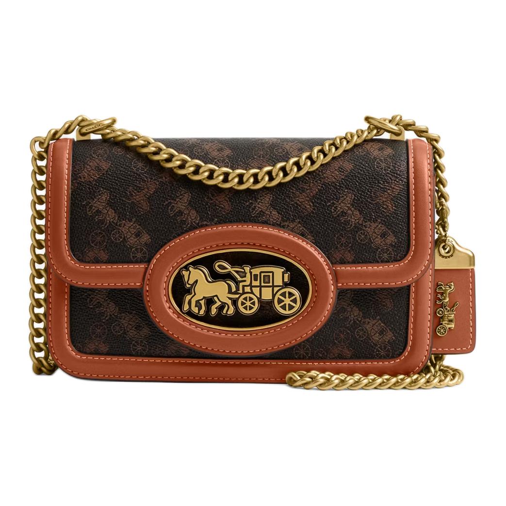 Coach Hero 21 Metal Logo Decorative Chain Shoulder Strap Coated Canvas Crossbody Bag Small Women Bags Truffle Amber CAS83-B4TXN Basic Set (Bag+Dust Bag)
Coach Hero 21 Metal Logo Decorative Chain Shoulder Strap Coated Canvas Crossbody Bag Small Women Bags Truffle Amber CAS83-B4TXN Basic Set (Bag+Dust Bag)