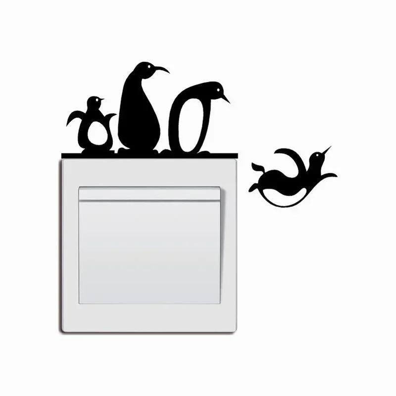 2026 Hot Selling Cute Penguin Switch Sticker Personality Funny Animal Wall Decoration PVC Graffiti Wall Sticker Self-adhesive чёрный
2026 Hot Selling Cute Penguin Switch Sticker Personality Funny Animal Wall Decoration PVC Graffiti Wall Sticker Self-adhesive чёрный