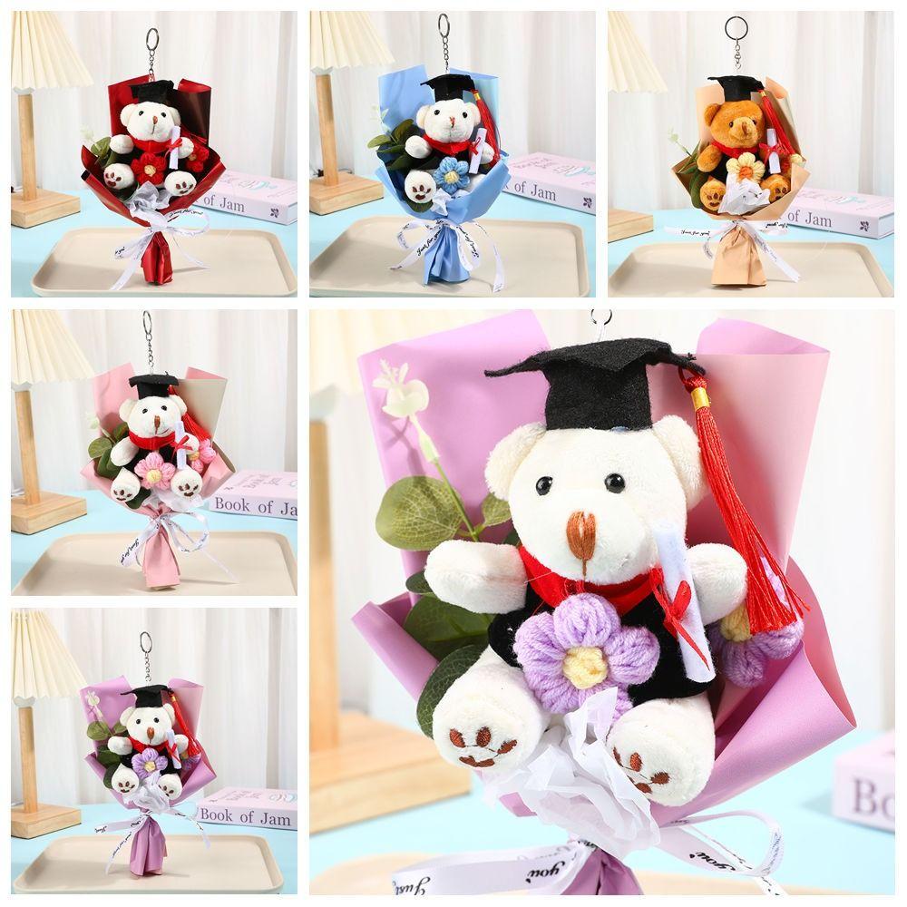 Cartoon Graduation Bear Bouquet Lovely Doctoral Bear Toy Creative Bear Plush Bouquet Student Gift рожевий
Cartoon Graduation Bear Bouquet Lovely Doctoral Bear Toy Creative Bear Plush Bouquet Student Gift рожевий