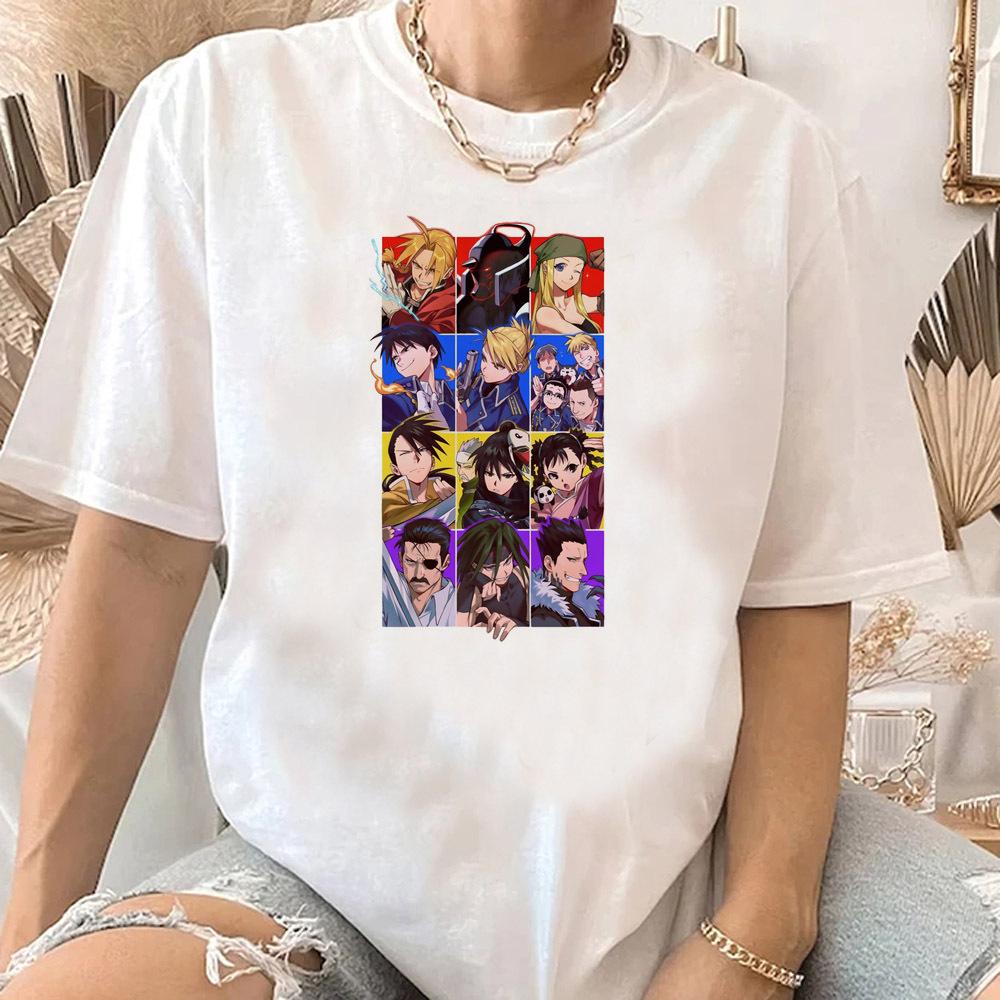 Colorful Vintage Punk Comfortable Breathable Fullmetal Alchemist T-shirt Tee Streetwear Aesthetic Clothes 3XL
Colorful Vintage Punk Comfortable Breathable Fullmetal Alchemist T-shirt Tee Streetwear Aesthetic Clothes 3XL