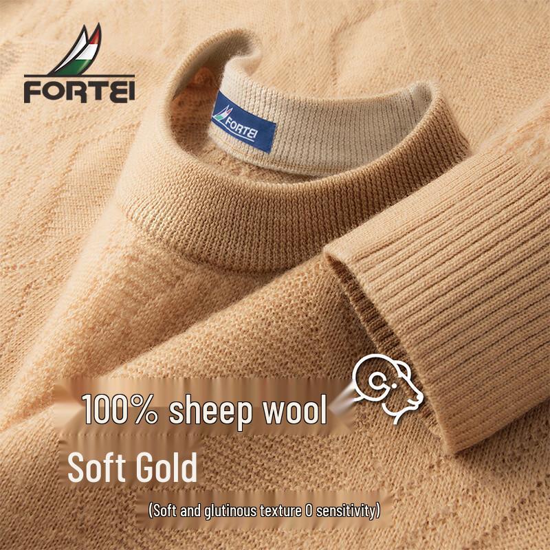 Men s 100% Merino Wool Round Neck Sweater 48
Men s 100% Merino Wool Round Neck Sweater 48