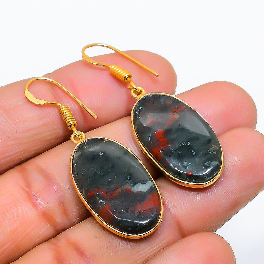 Boulder Opal Gemstone 925 Solid Sterling Silver Jewelry Earring 1.65 GK-5776
Boulder Opal Gemstone 925 Solid Sterling Silver Jewelry Earring 1.65 GK-5776