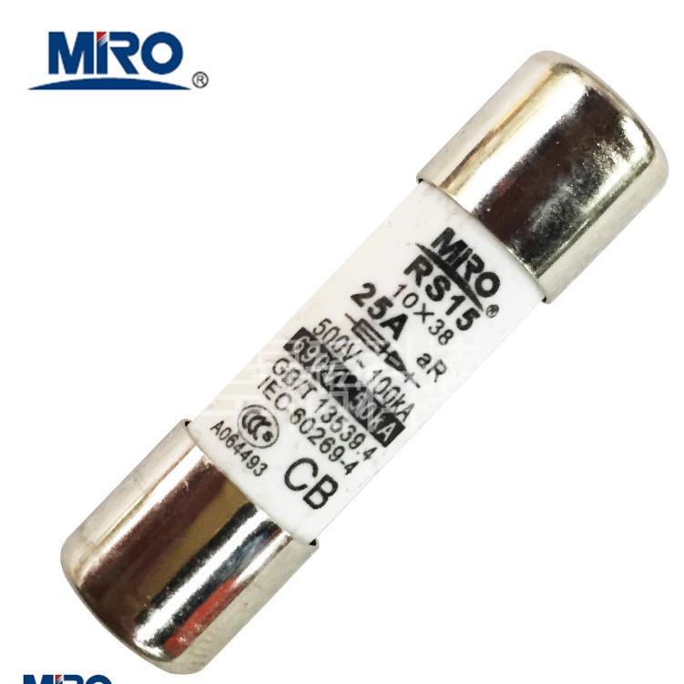 Mingrong RS15 0.32A 10x38 Cylindrical Hat-Shaped Fast-Acting Fuse Display 2A
Mingrong RS15 0.32A 10x38 Cylindrical Hat-Shaped Fast-Acting Fuse Display 2A