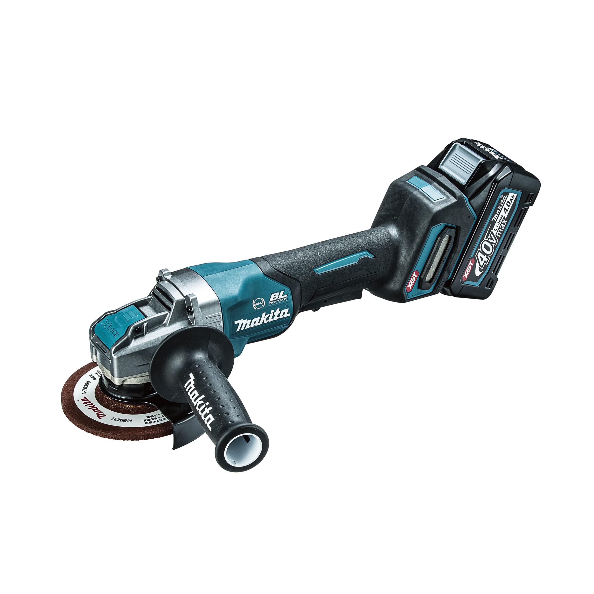 Makita Акумуляторна дискова шліфувальна машина 125 мм 40 В макс. 4 Ач з 2 акумуляторами та корпусом GA047GRMX, зарядний пристрій,
Makita Акумуляторна дискова шліфувальна машина 125 мм 40 В макс. 4 Ач з 2 акумуляторами та корпусом GA047GRMX, зарядний пристрій,