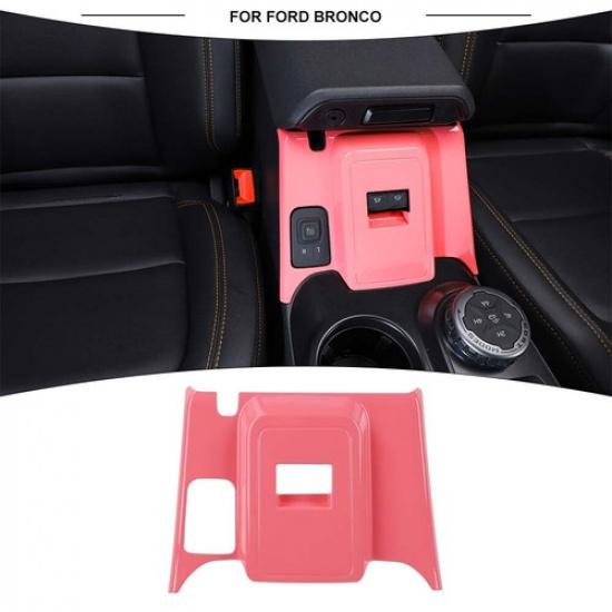 Center Window Lift Switch panel Decor Cover Trim For Ford Bronco - Pink
Center Window Lift Switch panel Decor Cover Trim For Ford Bronco - Pink