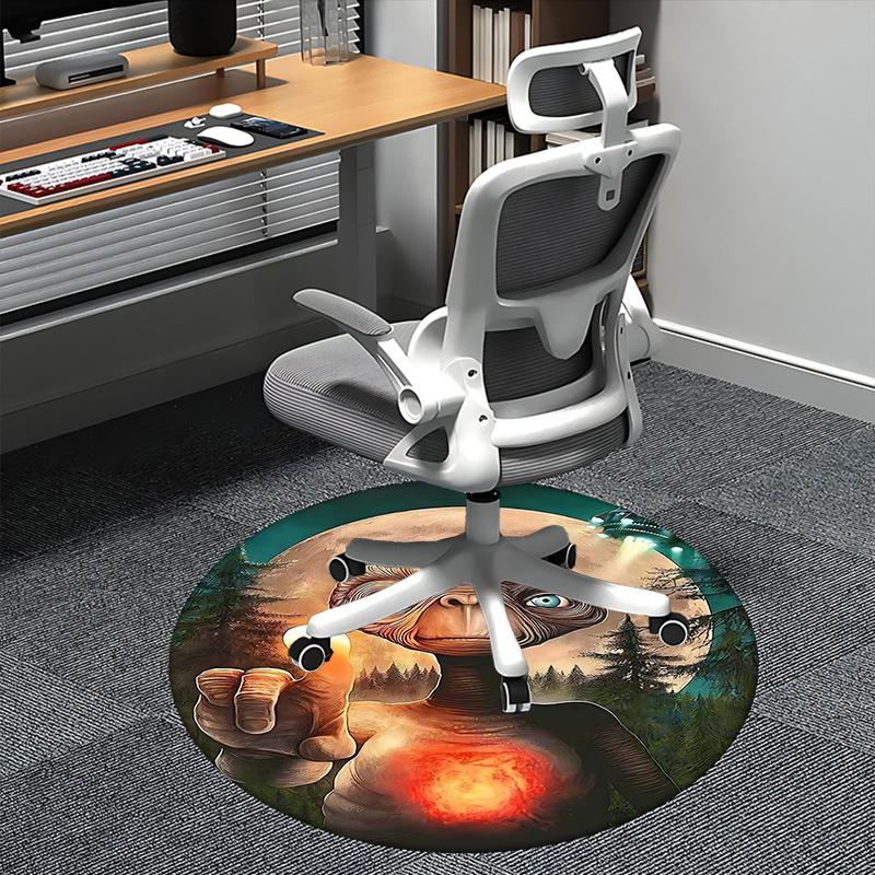 E T Alien,Moonlit Forest Chair mat Round Rug Office carpet, Non slip, Suitable for Living Rooms, Bedrooms,Decor1205718a 80cm by 80cm
E T Alien,Moonlit Forest Chair mat Round Rug Office carpet, Non slip, Suitable for Living Rooms, Bedrooms,Decor1205718a 80cm by 80cm