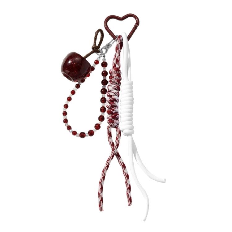 Creative Cherry Bag Ornament for Enthusiasts Fashion Bag Pendant for Backpack Purse Metal Keyring Stylish Keychain
Creative Cherry Bag Ornament for Enthusiasts Fashion Bag Pendant for Backpack Purse Metal Keyring Stylish Keychain
