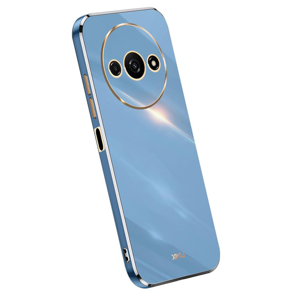 XINLI For Xiaomi Redmi A3 4G/Poco C61 4G TPU Case Precise Cut-Outs Lens Protection Electroplating Phone Cover Blue
XINLI For Xiaomi Redmi A3 4G/Poco C61 4G TPU Case Precise Cut-Outs Lens Protection Electroplating Phone Cover Blue