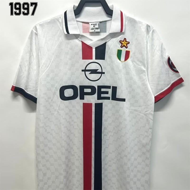 Retro Jerseys AC Football Clothes Shirts Thai Version A Goods Home Away Short-sleeved Men s T-shirt Kaka Ronaldinho Nostalgia M
Retro Jerseys AC Football Clothes Shirts Thai Version A Goods Home Away Short-sleeved Men s T-shirt Kaka Ronaldinho Nostalgia M