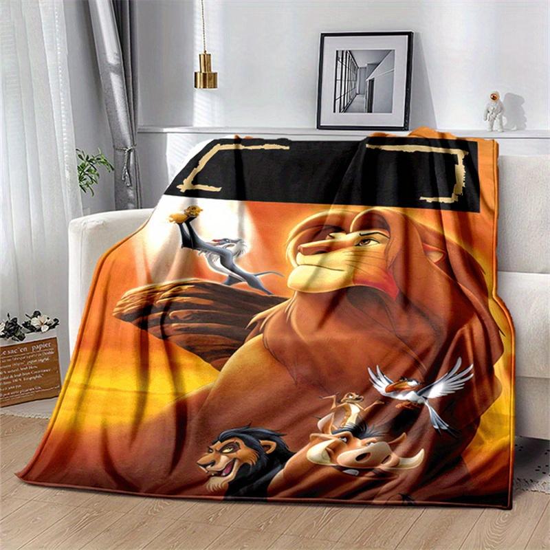 1pc The Lion King Print Blanket, Cute Cartoon Design, Living Room Home Decoration Sofa Travel Soft and Cozy 130cmx150cm
1pc The Lion King Print Blanket, Cute Cartoon Design, Living Room Home Decoration Sofa Travel Soft and Cozy 130cmx150cm