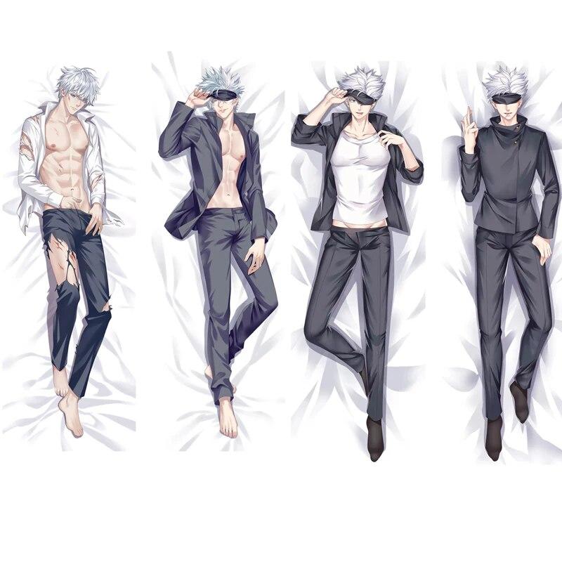 Anime Pillow Case Jujutsu Kaisen Gojo Satoru Dakimakura Hugging Body Pillow Case Peachskin Pillow Cover Double-sided Printed
Anime Pillow Case Jujutsu Kaisen Gojo Satoru Dakimakura Hugging Body Pillow Case Peachskin Pillow Cover Double-sided Printed
