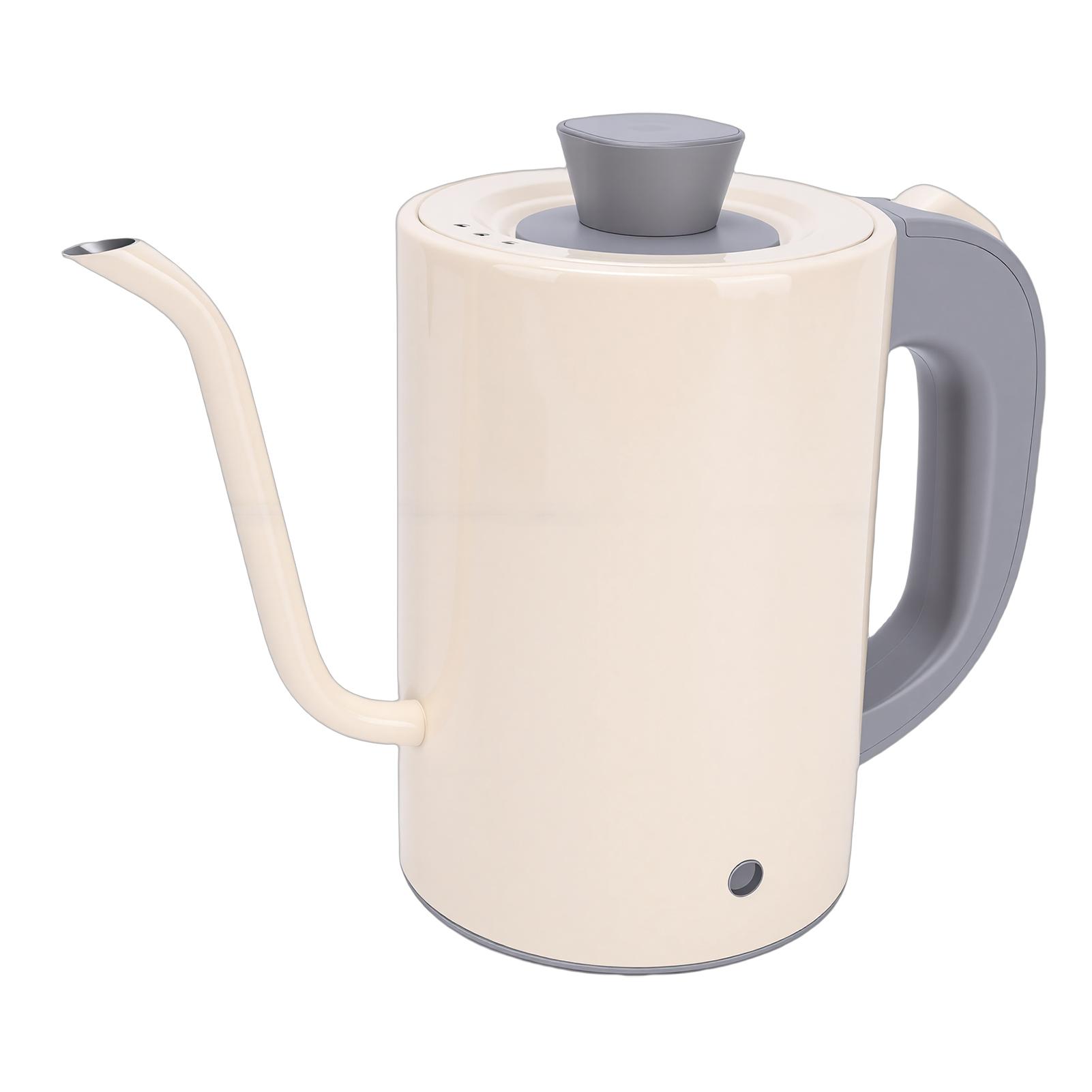 Electric Gooseneck Kettle 600W 800ml Stainless Steel Pour Over Coffee Kettle for Home Kitchen EU Plug 220V
Electric Gooseneck Kettle 600W 800ml Stainless Steel Pour Over Coffee Kettle for Home Kitchen EU Plug 220V