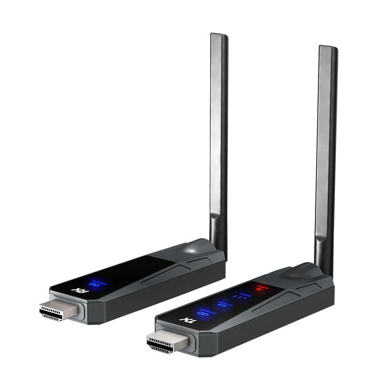 Wireless HDMI Transmitter & Receiver 80M with Portable Screen Mirroring
Wireless HDMI Transmitter & Receiver 80M with Portable Screen Mirroring