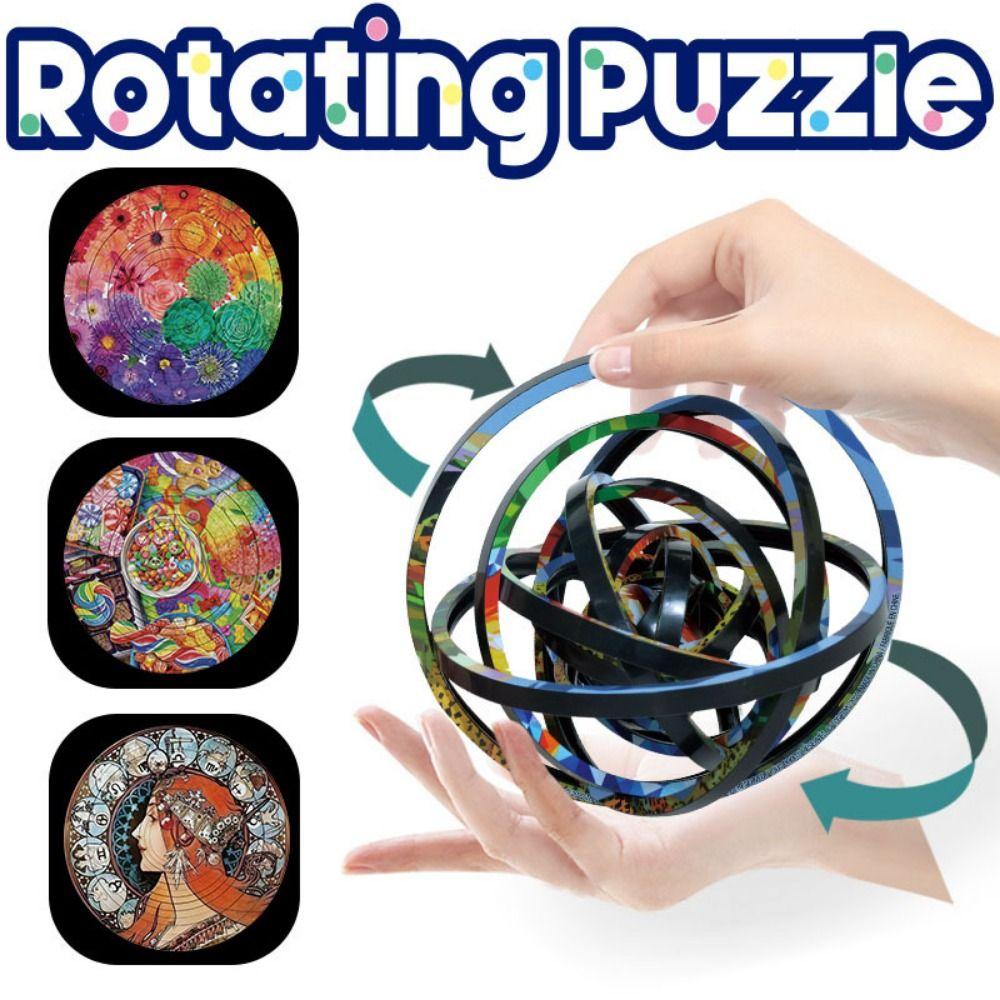 360° Rotating Spinners Ball Jigsaw DIY Double Sided Rotating Ball Toy Children/Adults Style 1
360° Rotating Spinners Ball Jigsaw DIY Double Sided Rotating Ball Toy Children/Adults Style 1