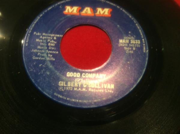 7inch Record GILBERT OSULLIVAN Ooh Baby MAM3633 MAM 1973 Canada Rock Used
7inch Record GILBERT OSULLIVAN Ooh Baby MAM3633 MAM 1973 Canada Rock Used