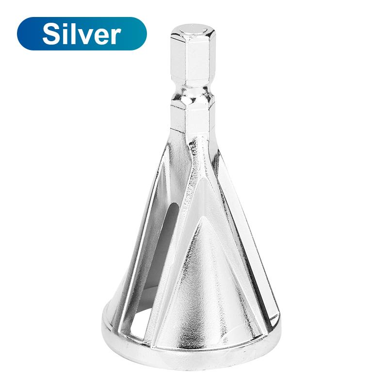 NINDEJIN External Deburring Chamfer Tool Drill Bit Burr Remover Tool HSS Hexagon Shank for Copper Aluminum Steel (Silver,Hexagonal) срібний
NINDEJIN External Deburring Chamfer Tool Drill Bit Burr Remover Tool HSS Hexagon Shank for Copper Aluminum Steel (Silver,Hexagonal) срібний
