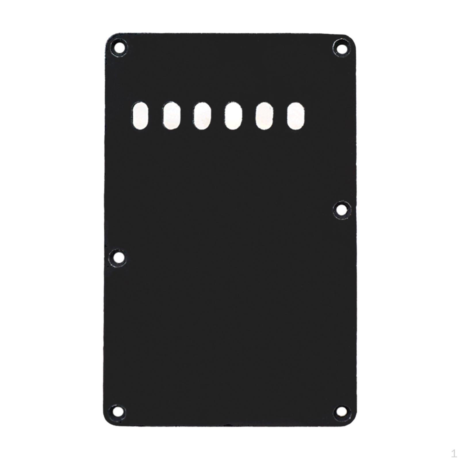 6 Holes Guitar Back Plate Tremolo Cavity Cover,Electric Accessories Black
6 Holes Guitar Back Plate Tremolo Cavity Cover,Electric Accessories Black