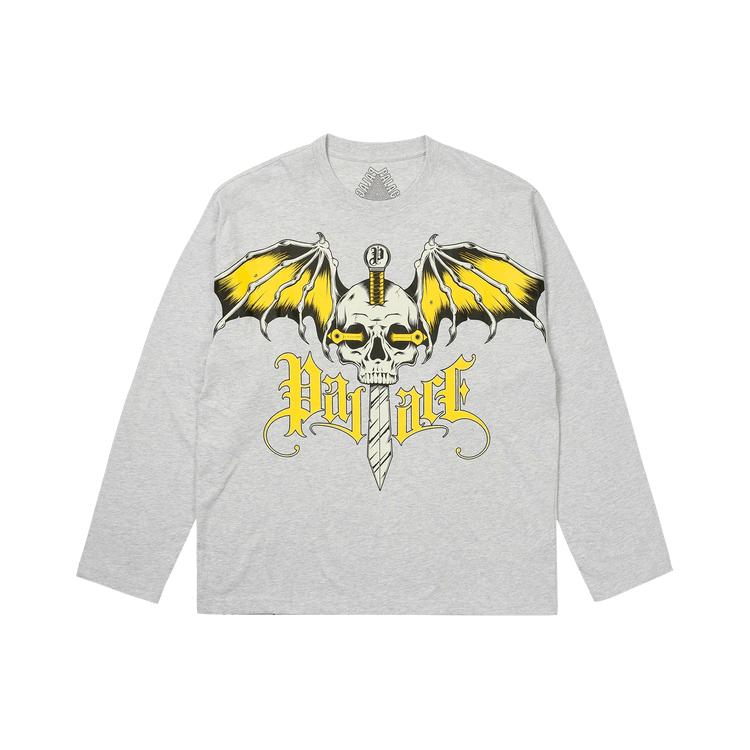 Palace Wingspan Long-Sleeve Grey Marl Unisex Tops P29LS009 L
Palace Wingspan Long-Sleeve Grey Marl Unisex Tops P29LS009 L