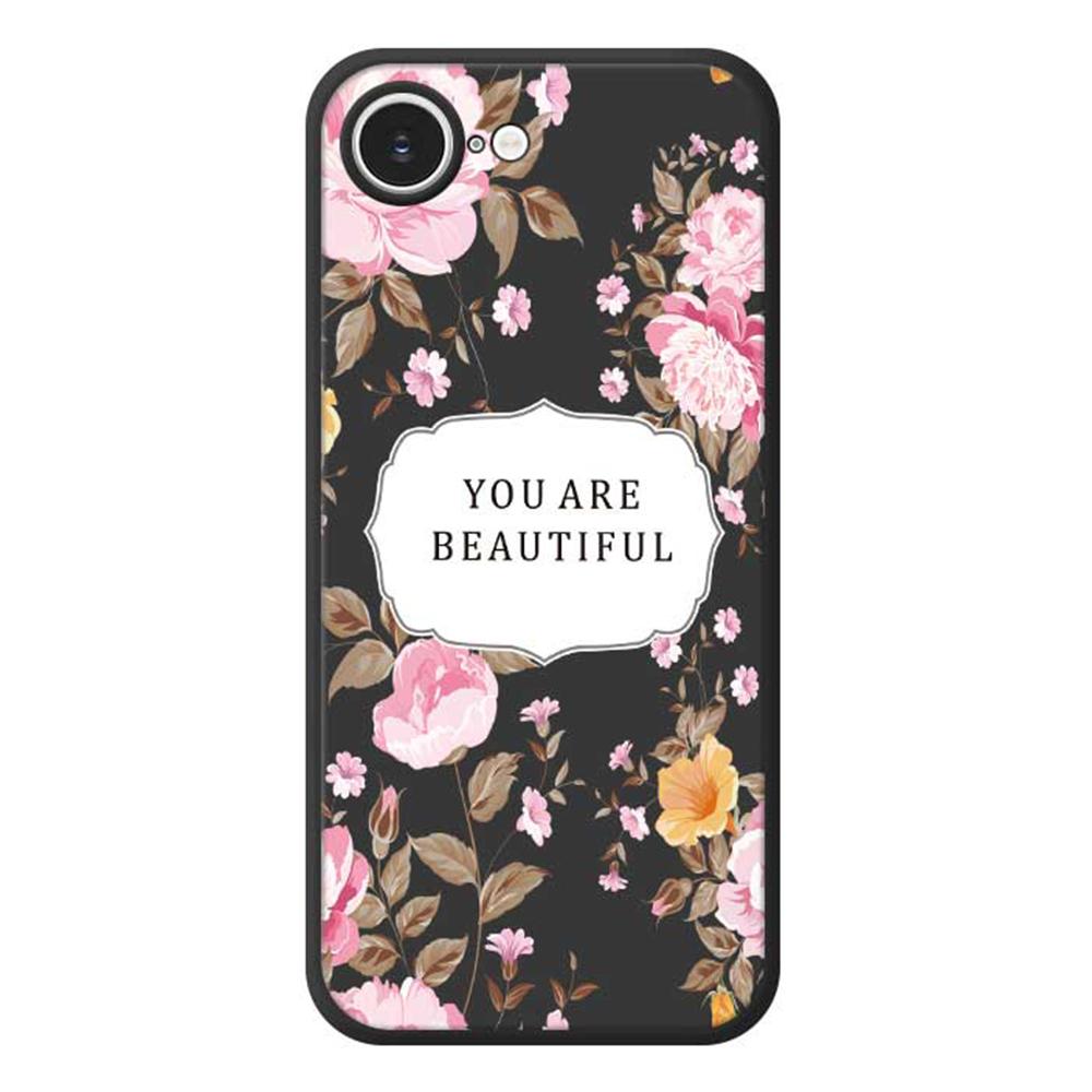 For iPhone 16e Case Beauitful Flowers Pattern Printing Straight Edge TPU Phone Back Cover Black
For iPhone 16e Case Beauitful Flowers Pattern Printing Straight Edge TPU Phone Back Cover Black