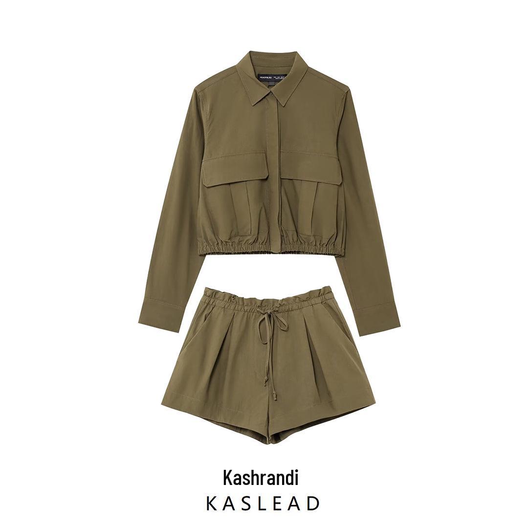 Women s European & American Style Pocket Embellished Short Shirt with Casual Half Skirt - Spring 2025 Collection XS
Women s European & American Style Pocket Embellished Short Shirt with Casual Half Skirt - Spring 2025 Collection XS