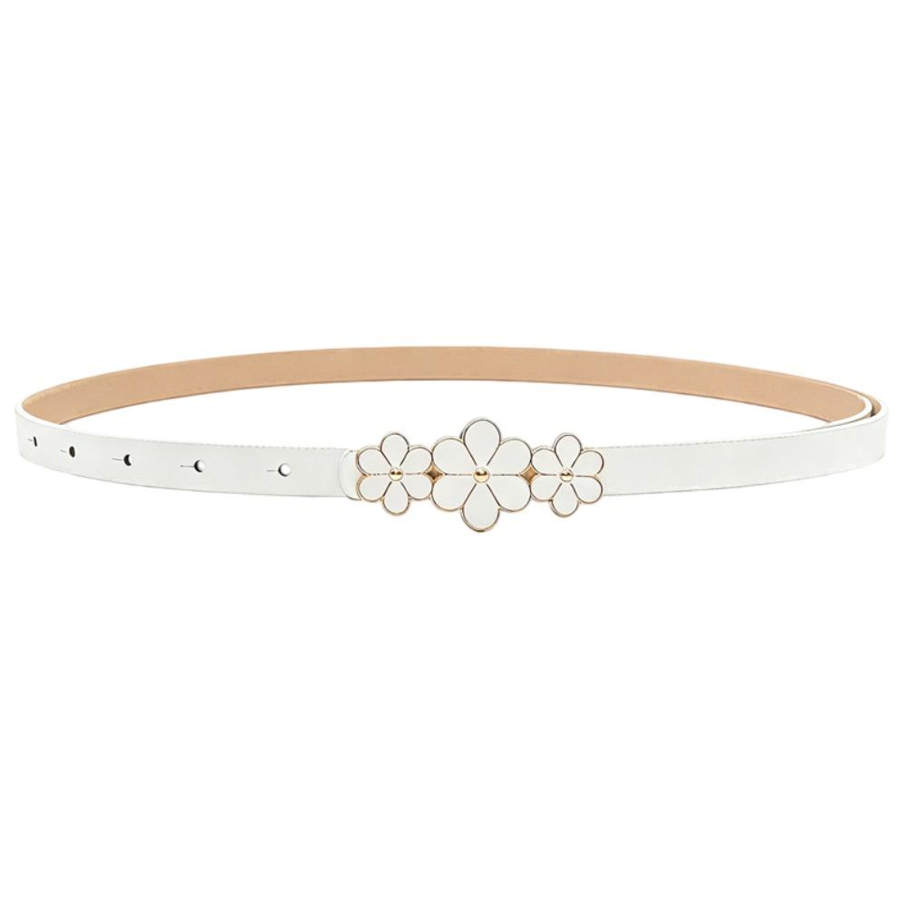 Trendy Adjustable Flower Buckle Thin Leather Belt Comfortable Simple Women s Jeans Belt Sturdy Casual Belt Waist Accessory белый
Trendy Adjustable Flower Buckle Thin Leather Belt Comfortable Simple Women s Jeans Belt Sturdy Casual Belt Waist Accessory белый