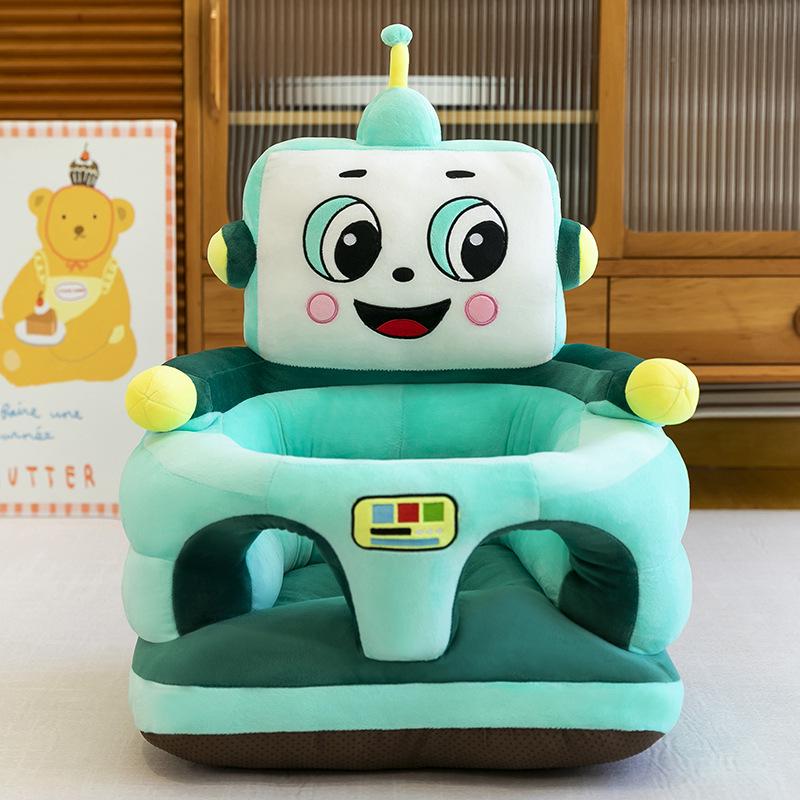 Plush Cartoon Robot Baby Chair - Soft PP Cotton Infant Seat for Toddlers Shell: 28*40*55CM
Plush Cartoon Robot Baby Chair - Soft PP Cotton Infant Seat for Toddlers Shell: 28*40*55CM