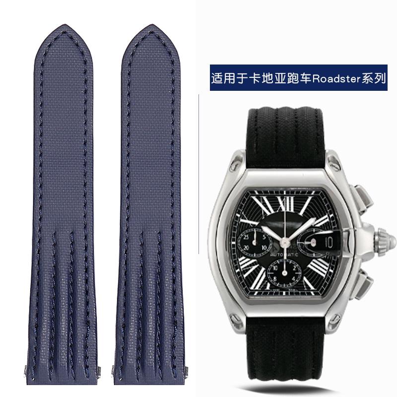 19mm 20mm For Cartier Roadster W6206018 W6206017 Nylon Watchband Men Canvas Quick Metal adapter Cowhide Watch Strap accessories 19mm
19mm 20mm For Cartier Roadster W6206018 W6206017 Nylon Watchband Men Canvas Quick Metal adapter Cowhide Watch Strap accessories 19mm