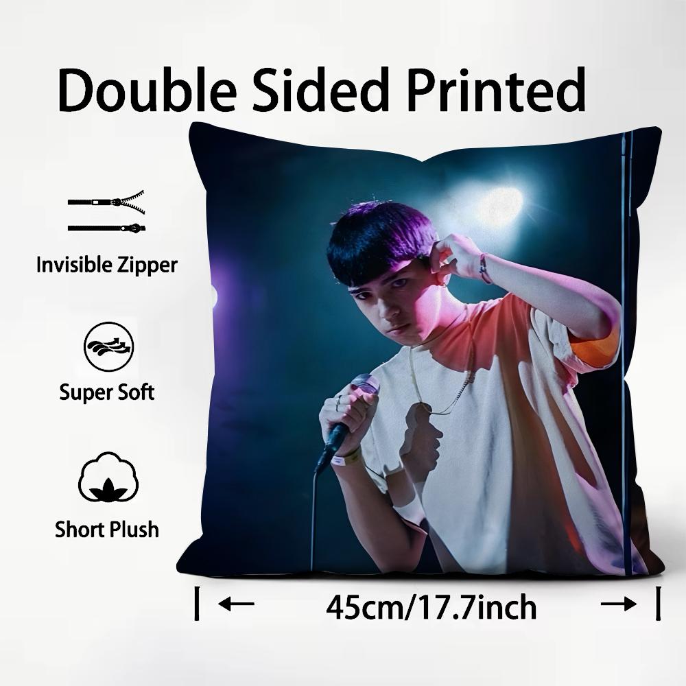MMilo JJ Rapper Cushion Cover Plush Fabric Soft DoubleSided Printed Sofa Warm Winter Home Child Gift Pillow Case 30x30cm
MMilo JJ Rapper Cushion Cover Plush Fabric Soft DoubleSided Printed Sofa Warm Winter Home Child Gift Pillow Case 30x30cm