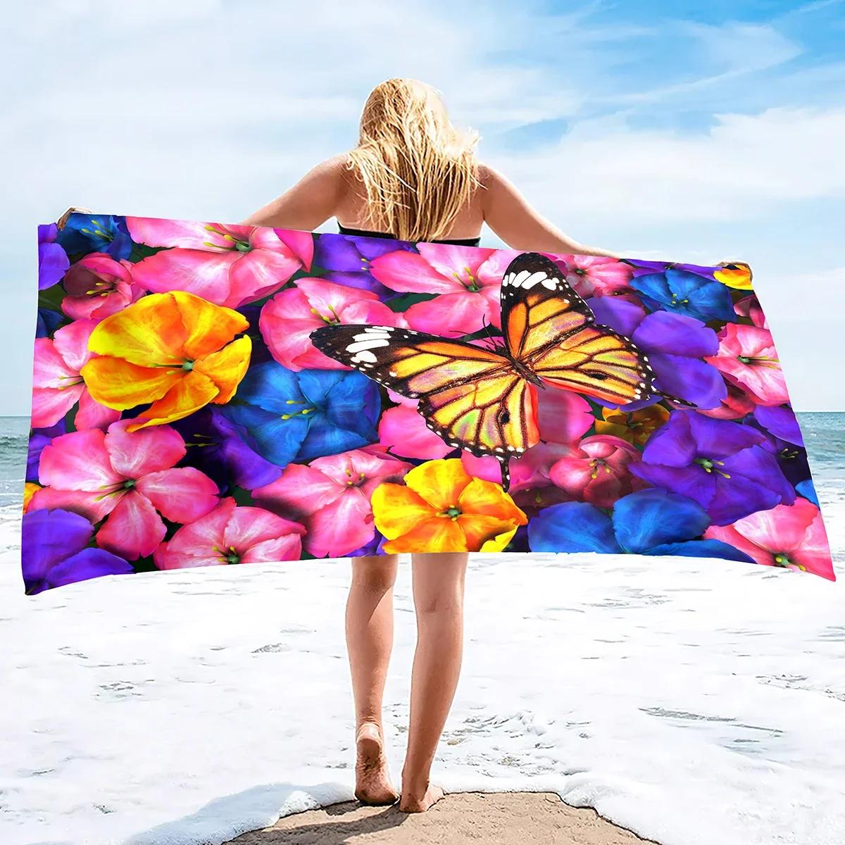 Beautiful Butterfly Beach Towels, Oversized Soft Beach Blanket, Absorbent Quick Dry Bath Towels, Adults Kids Travel Beach Towel W40*H60(CM)
Beautiful Butterfly Beach Towels, Oversized Soft Beach Blanket, Absorbent Quick Dry Bath Towels, Adults Kids Travel Beach Towel W40*H60(CM)
