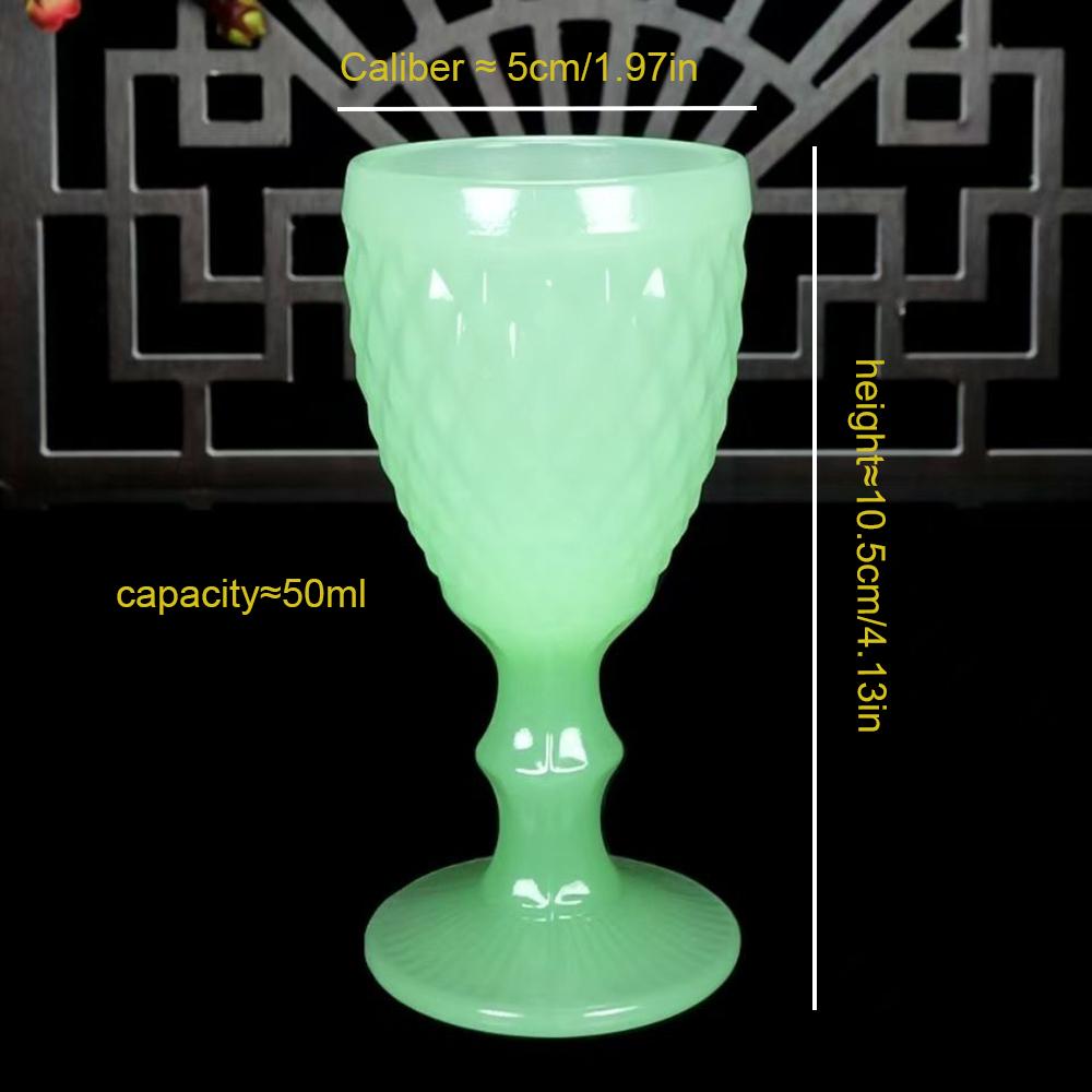 Винтажный глазурованный нефритовый винный бокал, Бытовой маленький ликерный бокал, Кубок из натуральной руды, Бокал для саке, Набор для домашнего вина для здоровья, 50 мл
Винтажный глазурованный нефритовый винный бокал, Бытовой маленький ликерный бокал, Кубок из натуральной руды, Бокал для саке, Набор для домашнего вина для здоровья, 50 мл