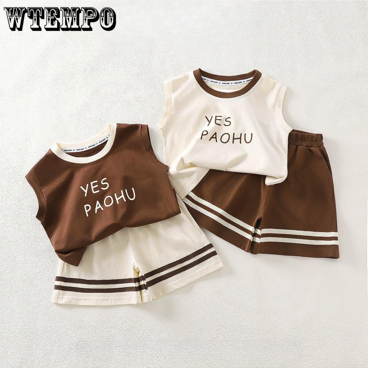 Two Piece Set of Children s Clothing Sleeveless T-shirts Summer Vests Shorts and Half Sleeved Tops with Letters 160
Two Piece Set of Children s Clothing Sleeveless T-shirts Summer Vests Shorts and Half Sleeved Tops with Letters 160