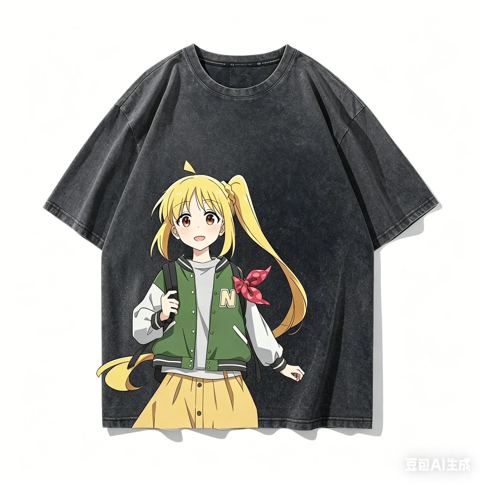 Bocchi the Rock! Anime Lover Washed T-shirt Year round clothing personality Clothes Plus Size Unisex Streetwear Couples Classic L
Bocchi the Rock! Anime Lover Washed T-shirt Year round clothing personality Clothes Plus Size Unisex Streetwear Couples Classic L