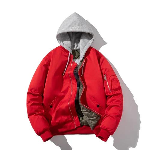 Осень Зима Мужская Куртка Однотонная Куртка Пилот Женская Винтажная Куртка Бейсболка Повседневная Ветровка Парки XXL красный/светло-серый
Осень Зима Мужская Куртка Однотонная Куртка Пилот Женская Винтажная Куртка Бейсболка Повседневная Ветровка Парки XXL красный/светло-серый