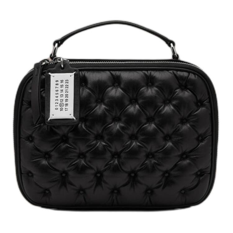Maison Margiela Glam Slam Adjustable Detachable Chain Shoulder Strap Napa Leather Camera Bag Women Shoulder Bag Black SB2WG0021P6434T8013 Basic Set (Bag+Dust Bag)
Maison Margiela Glam Slam Adjustable Detachable Chain Shoulder Strap Napa Leather Camera Bag Women Shoulder Bag Black SB2WG0021P6434T8013 Basic Set (Bag+Dust Bag)