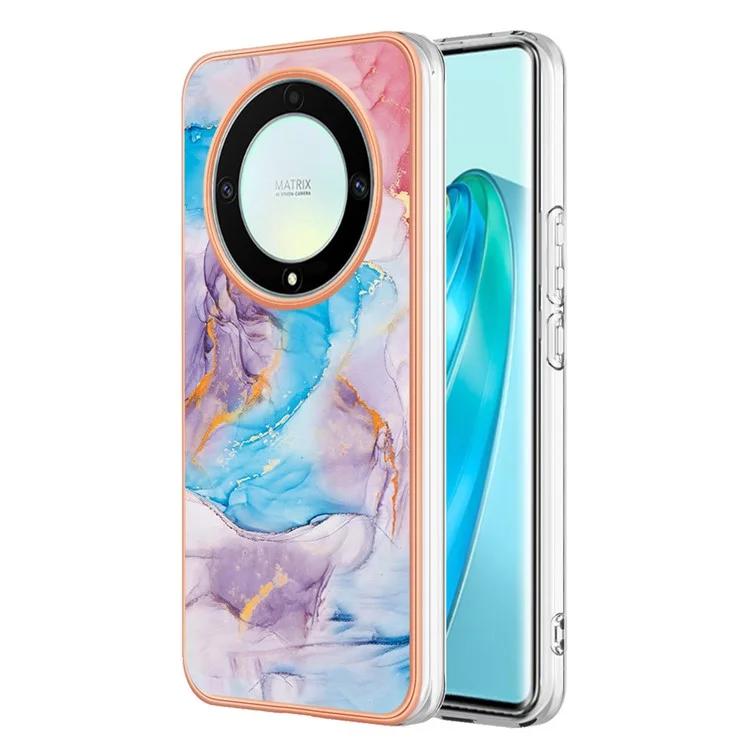 Чехол для телефона YB IMD Series-1 для Honor X9a 5G/X40 5G/Magic5 Lite 5G с мраморным цветочным узором и гальваническим покрытием из ТПУ
Чехол для телефона YB IMD Series-1 для Honor X9a 5G/X40 5G/Magic5 Lite 5G с мраморным цветочным узором и гальваническим покрытием из ТПУ
