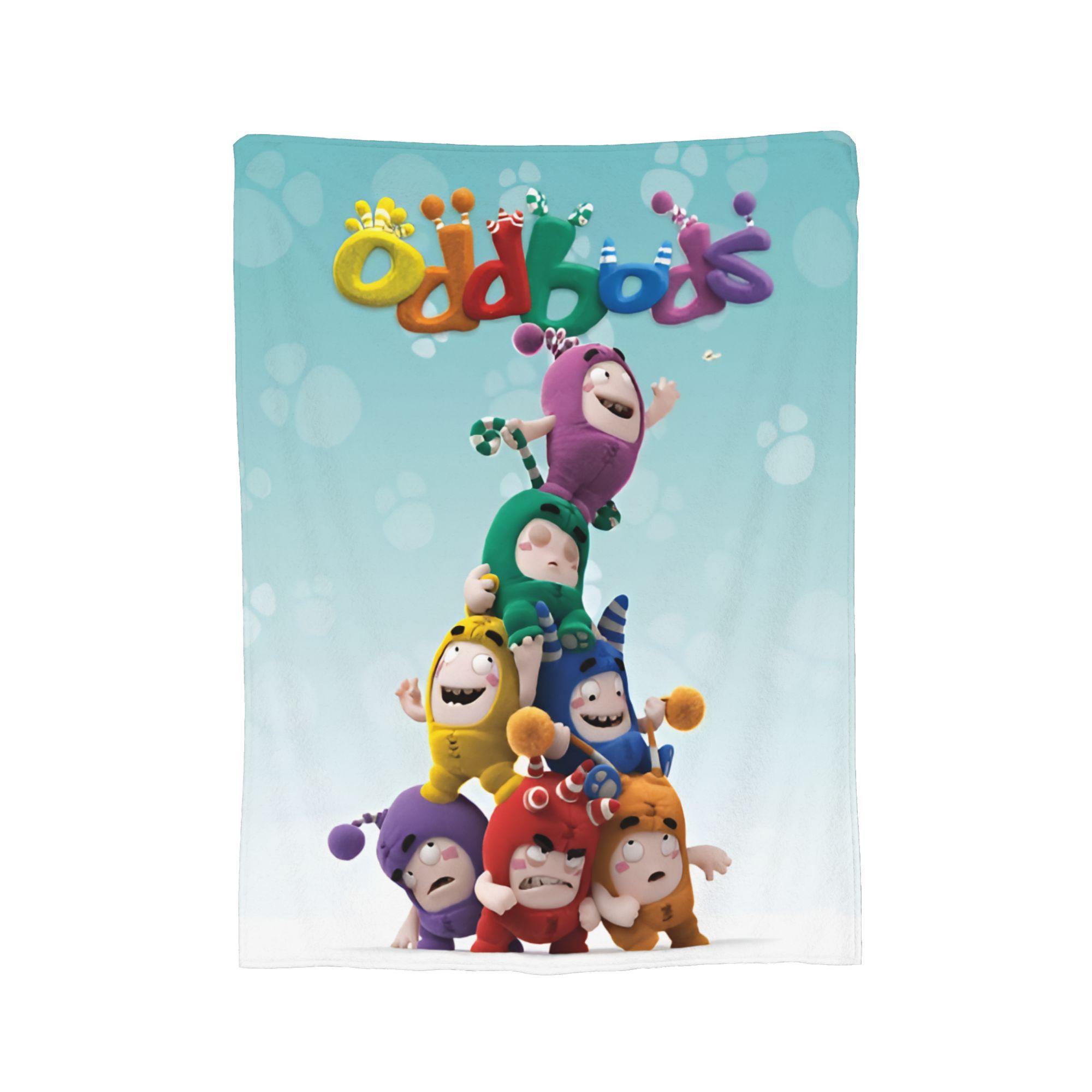 Плед-покривало Oddbods Pogo Фланелевий Чудовий Дихаючий Плед для Ліжка Дивана Текстильний Декор, 80x60in
Плед-покривало Oddbods Pogo Фланелевий Чудовий Дихаючий Плед для Ліжка Дивана Текстильний Декор, 80x60in