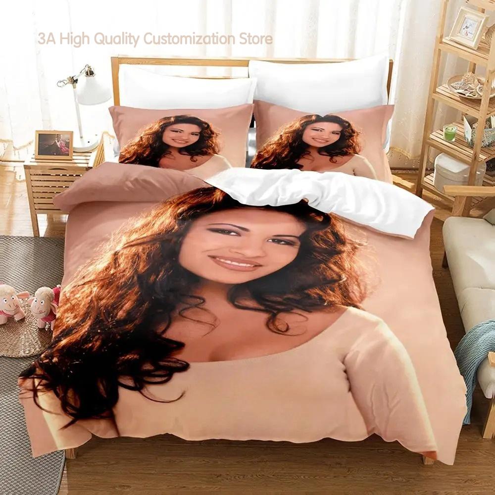 Popular Selena Quintanila Beding Set Single Twin Ful Quen King-Sized Dimensionsd Dimensions Bed Linen Set Adult People Bedrom Duvetcover Sets Bed Shet 120*200cm Single
Popular Selena Quintanila Beding Set Single Twin Ful Quen King-Sized Dimensionsd Dimensions Bed Linen Set Adult People Bedrom Duvetcover Sets Bed Shet 120*200cm Single