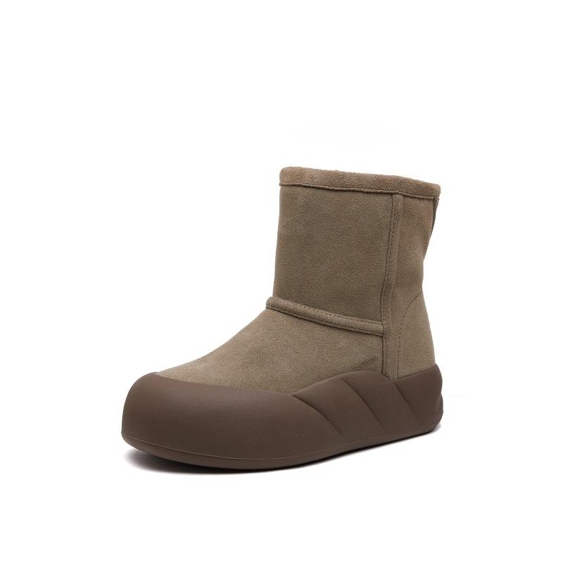 Medium tube snow boots women s velvet thickened warm waterproof and non-slip winter new large cotton boots 40 хакі
Medium tube snow boots women s velvet thickened warm waterproof and non-slip winter new large cotton boots 40 хакі