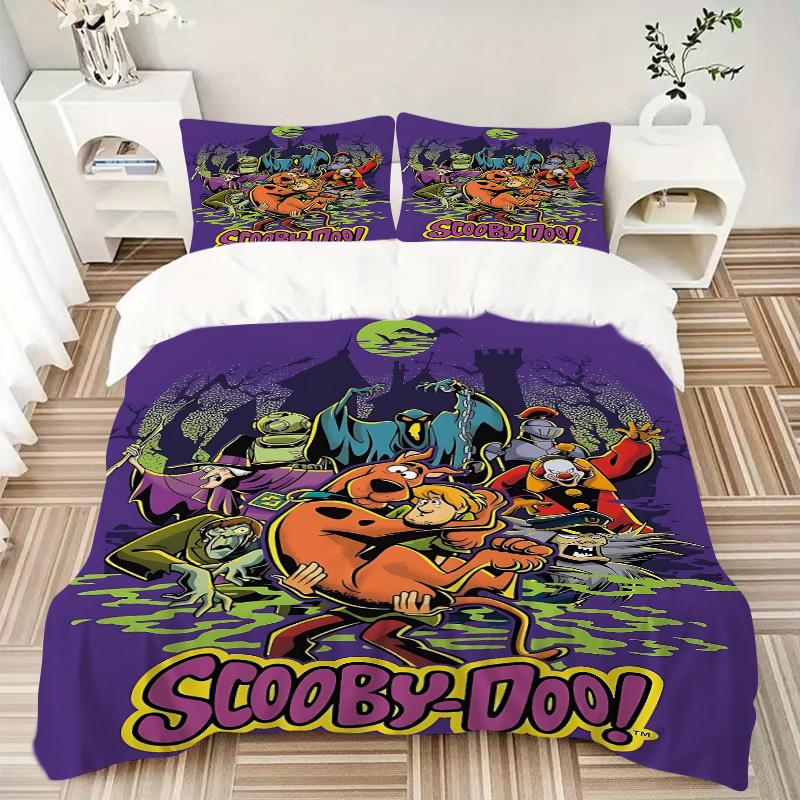 3pcs Scooby-Doo Bedding Set: Perfect for Bedroom or Guest Room. Soft and Comfortable with No Core Included yy251031009 155x200cm
3pcs Scooby-Doo Bedding Set: Perfect for Bedroom or Guest Room. Soft and Comfortable with No Core Included yy251031009 155x200cm