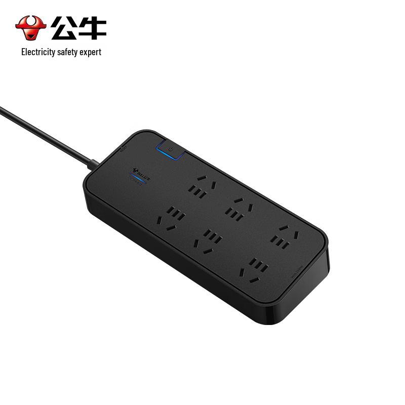 Bull 6-Outlet Power Strip with Master Switch
Bull 6-Outlet Power Strip with Master Switch